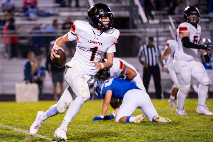 Recognizing Muskegon-area football stars with Week 5 Player of the Week award