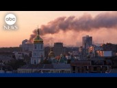 Ukraine under attack as Russia launches its largest aerial assault yet