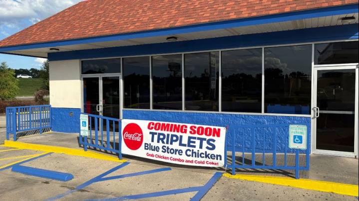 New Blue Store Chicken opening soon in Ascension Parish