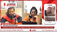 “Pedimos que el INSSSEP nos de respuesta al tratamiento contra el cáncer de mi mamá”, refirió Ana Belén Kostecki
