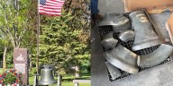 Man arrested in connection with stealing 113 year-old bell from Gwinner cemetery