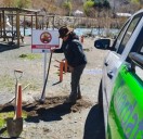 Realizan una campaña de prevención de incendios en Villa Nahueve