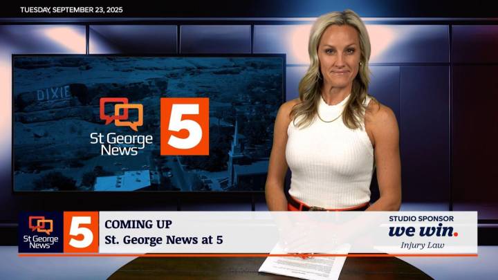 St. George News at 5: Utah Tech's garden of giants, sell of vaping devices and more Utahns without a home