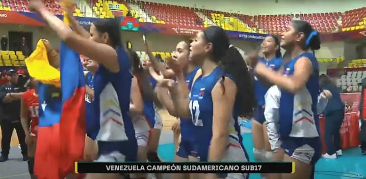 Venezuela, campeona del Sudamericano de Vóleibol Femenino U17