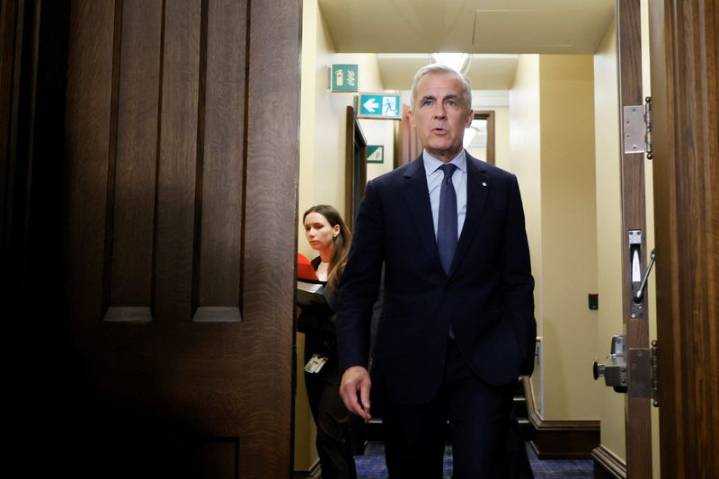 Carney says Canada recognises a Palestinian state
