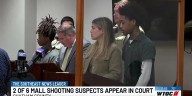 Two of six suspects in Oglethorpe Mall shooting appear in court; Case advances to Superior Court