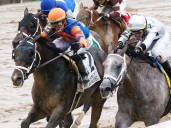 Jinete Irad Ortiz sufrió aparatosa caída en Saratoga