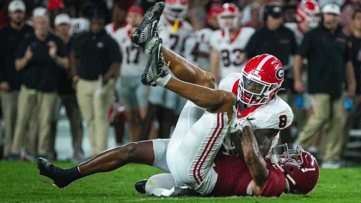 Predictions, picks and odds for Georgia football vs. Alabama in Week 5