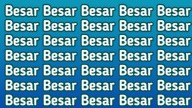 Sólo una mente perspicaz puede encontrar la palabra 'PESAR' en menos de 5 segundos