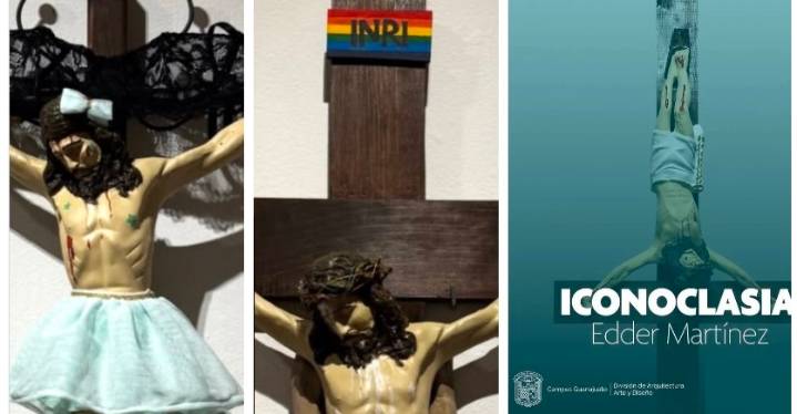 Hay que respetar: Sheinbaum sobre exposición de UG que modifica a Cristo
