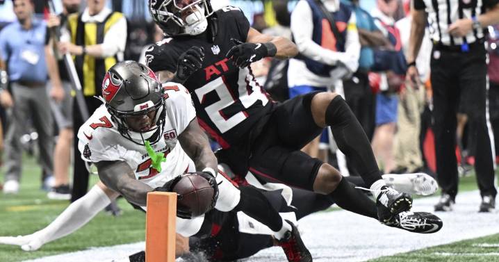 Buccaneers ride 2 TD catches by rookie Egbuka to dramatic 23