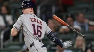 Astros crush Braves 11-3 as Zach Cole homers in first MLB at