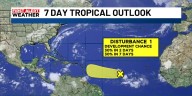 Weekend thunderstorms mainly inland