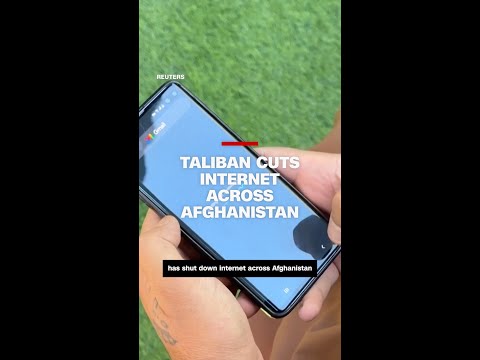 Taliban cuts internet across Afghanistan