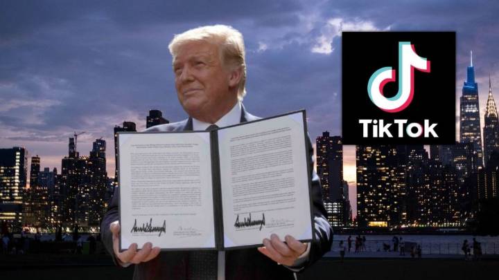 Trump firma orden ejecutiva para apoderarse de TikTok, busca que la opere completamente Estados Unidos