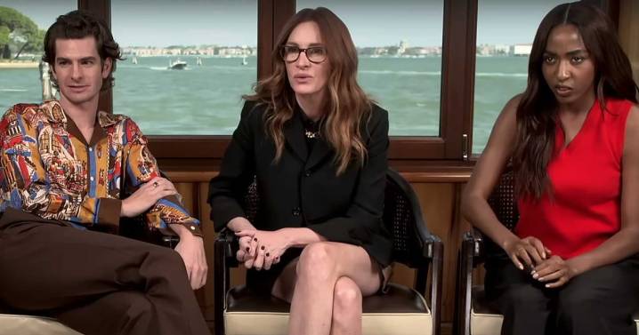 What Happened With Ayo Edebiri, Julia Roberts, Andrew Garfield and an Italian Journalist?