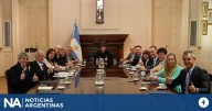 Milei encabezó una reunión de Gabinete tras regresar de Paraguay