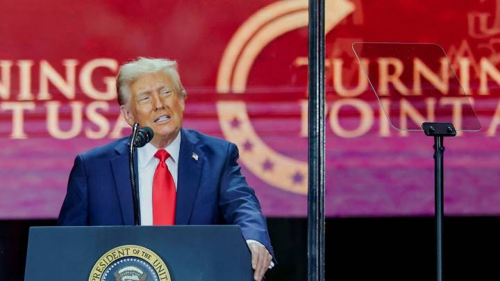U.S. President Trump's full speech at Charlie Kirk's memorial
