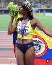 Natalia Linares hizo historia en el Mundial de Atletismo de Tokio