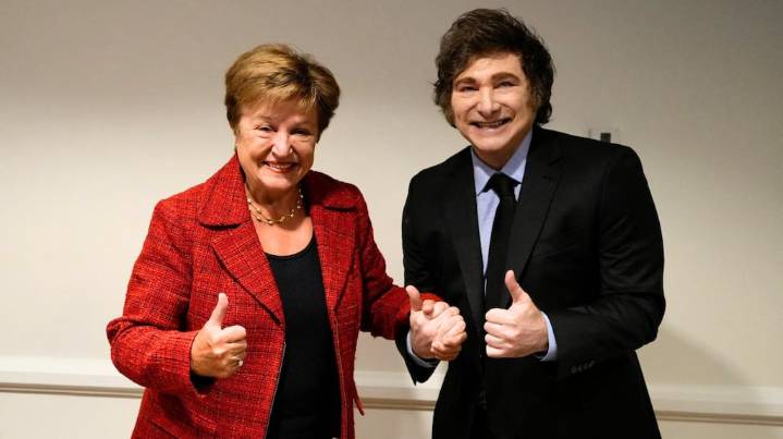 La jefa del FMI sumó su apoyo al Gobierno: "Tomamos con satisfacción el mensaje del secretario del Tesoro de EE.UU. a la Argentina"