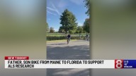 Father, son duo bikes East Coast to raise money for ALS