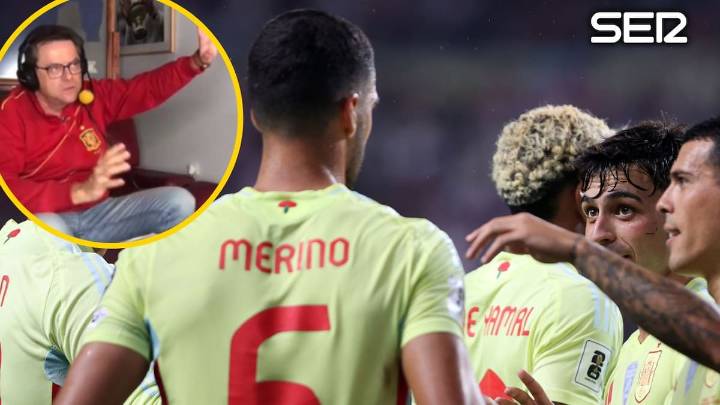 La euforia de Roncero tras la exhibición de la Selección ante Turquía