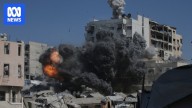 Air strikes kill at least 32 in Gaza City as Israel ramps up its offensive