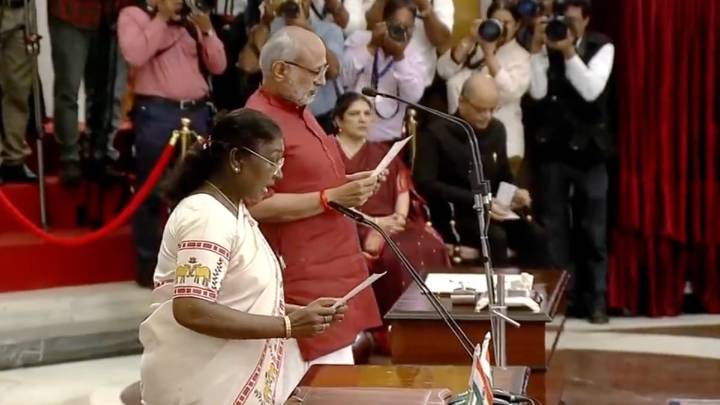 CP Radhakrishnan takes oath as India’s new Vice-President; PM Modi, Dhankhar in attendance