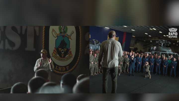Pete Hegseth motiva a las tropas desde Puerto Rico mientras EEUU intensifica su guerra contra los cárteles en el Mar Caribe: “Lo que están haciendo ahora no es un entrenamiento”