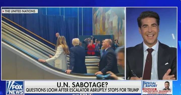Escaleras eléctricas de la ONU dejaron de funcionar cuando Donald Trump las iba a usar y causa enojo en la Casa Blanca