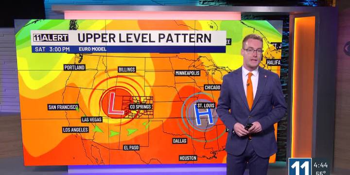 Warm Wednesday, storm chances keep climbing