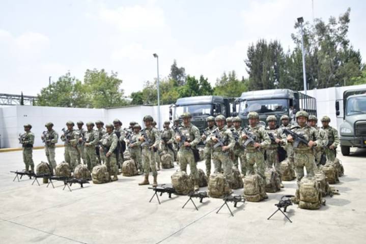 Despliegan 270 elementos de fuerzas especiales del Ejército mexicano, y EU refrenda colaboración militar