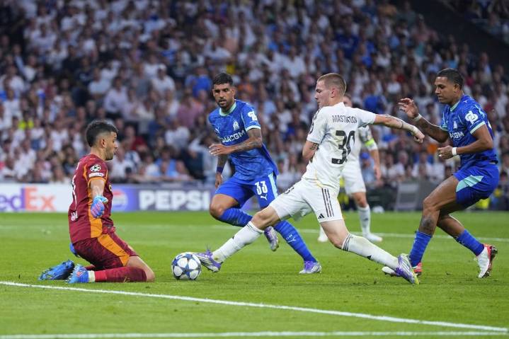 Mastantuono becomes youngest starter for Real Madrid in Champions League