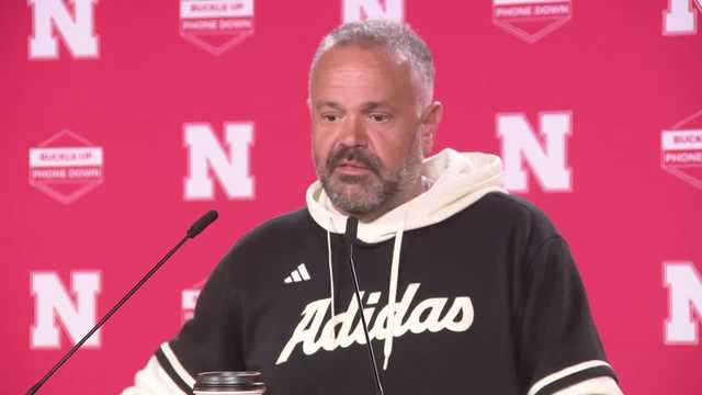Watch: Husker football coach Matt Rhule discusses loss to Michigan, Nebraska's bye week