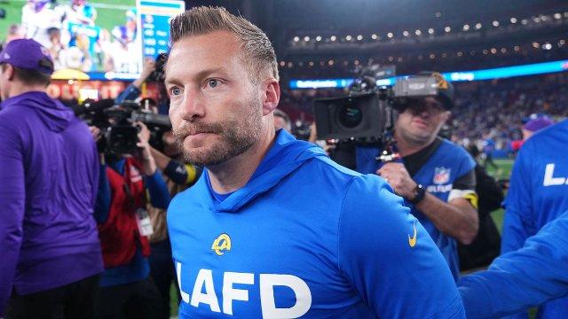 Rams head coach Sean McVay hilariously blames grandpa for 49ers’ success
