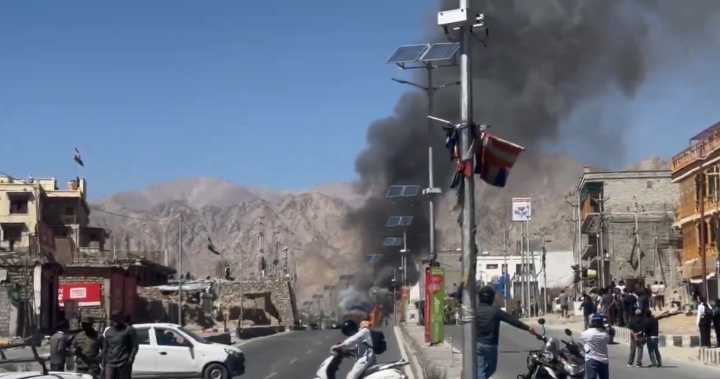 Clashes Erupt In Ladakh Amid Shutdown To Press For Advancing Talks With Centre