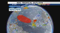 Tropical wave over eastern Atlantic has high chance for tropical formation