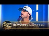 Riley Green: Make It Rain | The Tonight Show Starring Jimmy Fallon