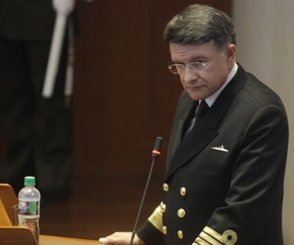 Fiscalía imputó al Almirante (r) Guillermo Barrera por presunto montaje judicial