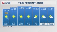 Boise area, southwest Idaho weather forecast from KTVB