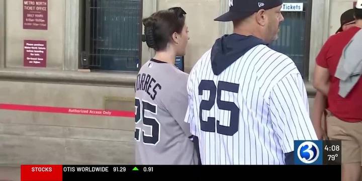 Fans head to Yankee Stadium to see Yankees and Red Sox face off in postseason