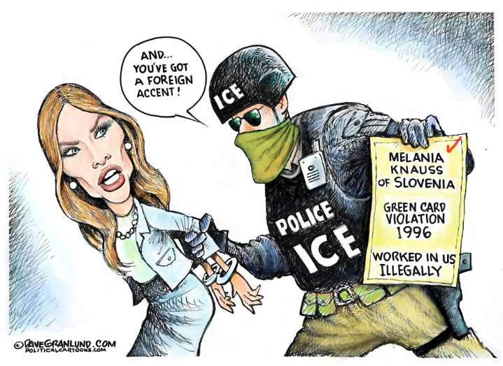 Cartoonist’s take: ICE profiling OK