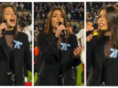 Quién es Eugenia Quevedo, la cantante que fue criticada tras cantar el himno en el partido de la Selección Argentina