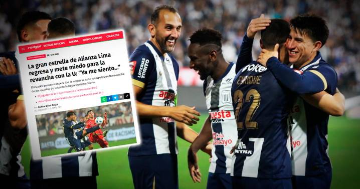 Prensa chilena revela el 'refuerzo' que tendrá Alianza Lima ante U de Chile: "Gran estrella"
