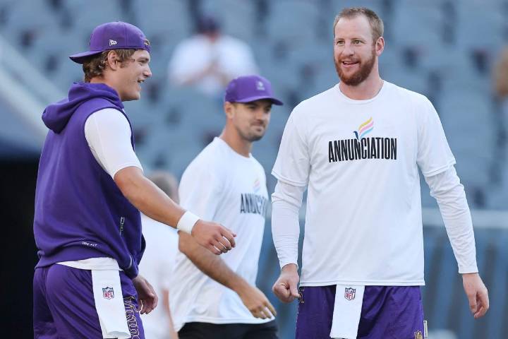 Will J.J. McCarthy reclaim the Vikings' starting QB job when he's healthy? We'll see