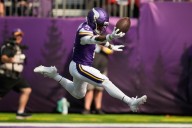 Isaiah Rodgers races into Vikings record book with pair of defensive touchdowns vs. Bengals