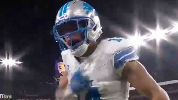 Amon-Ra St. Brown faces NFL punishment after his NSFW touchdown celebration is captured on ESPN hot mic