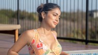 Shriya Saran Soaks Up The Sri Lankan Sun In Bikini With Daughter Radha By Her Side