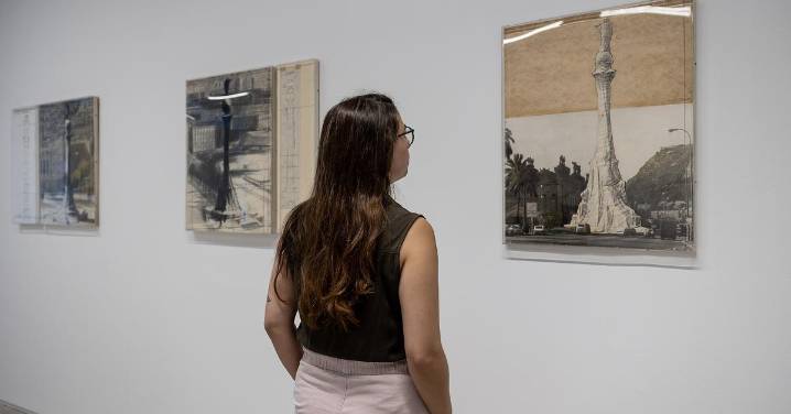 El artista que quiso empaquetar a Colón con 2.000 metros de tela rosa