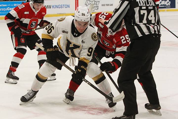 Heart surgery behind him, Kuzma in business with Kingston Frontenacs
